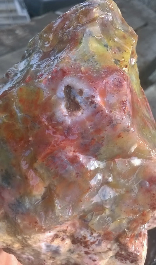 Rough Parcel of Cosmos Agate, 20 LBS